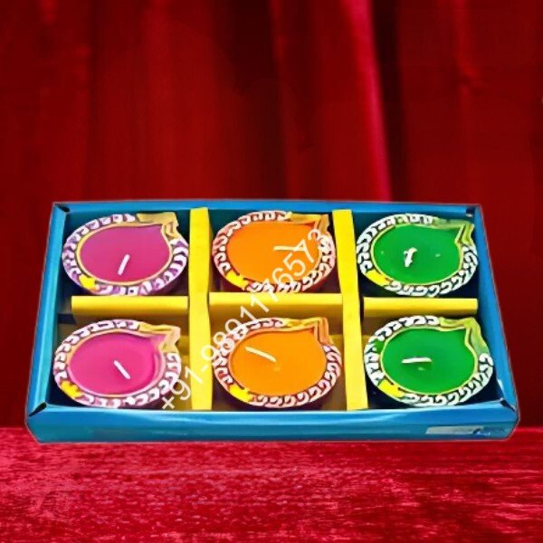 TERRACOTTA WAX DIYAS 2
